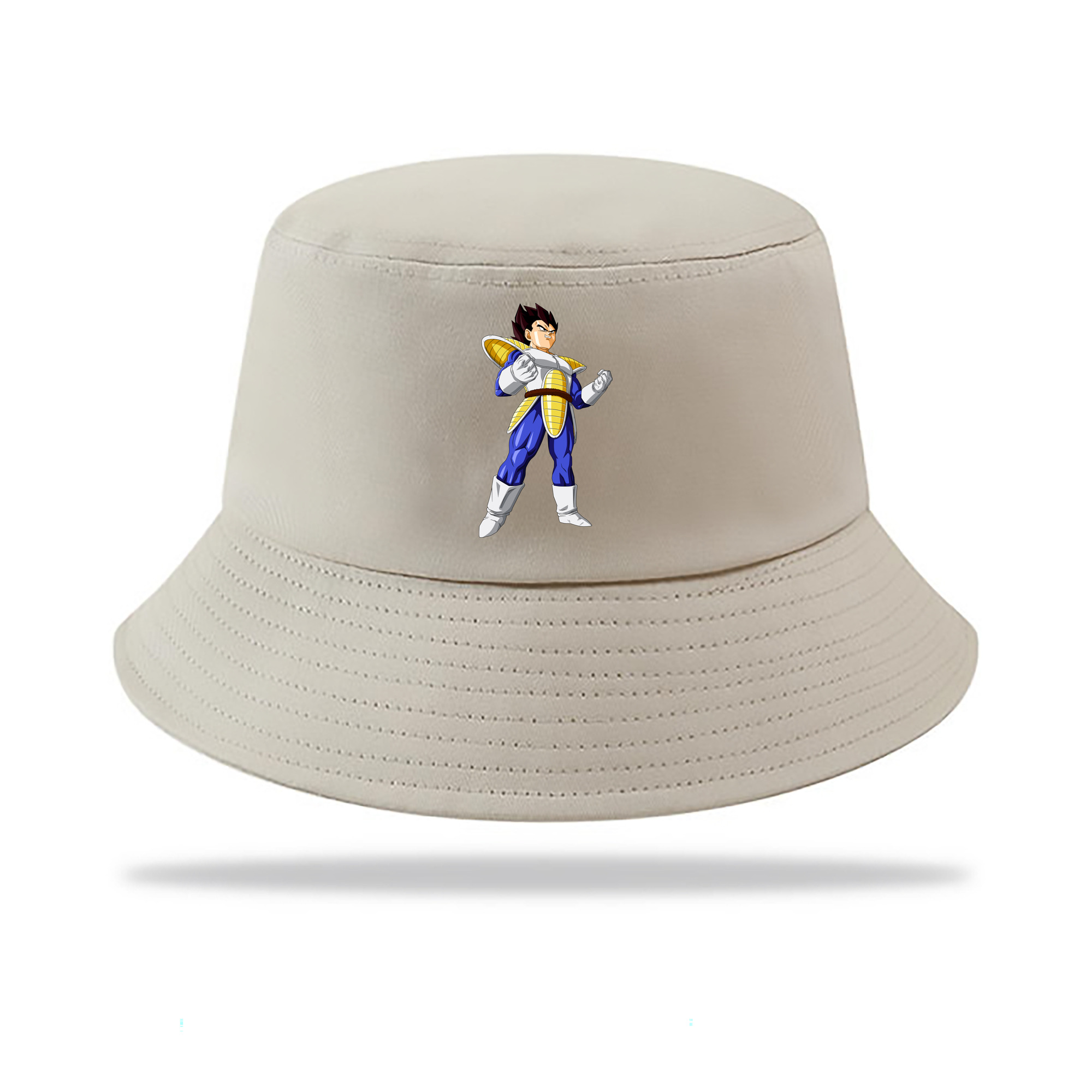 （画像用） ドラゴンボール ベジータ四世（Bejīta Yonsei）DRAGON BALL Vegeta IV アウトドア日除けバケットハット